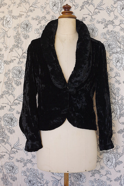 アンティークジャケット vêtement antique 黒 1