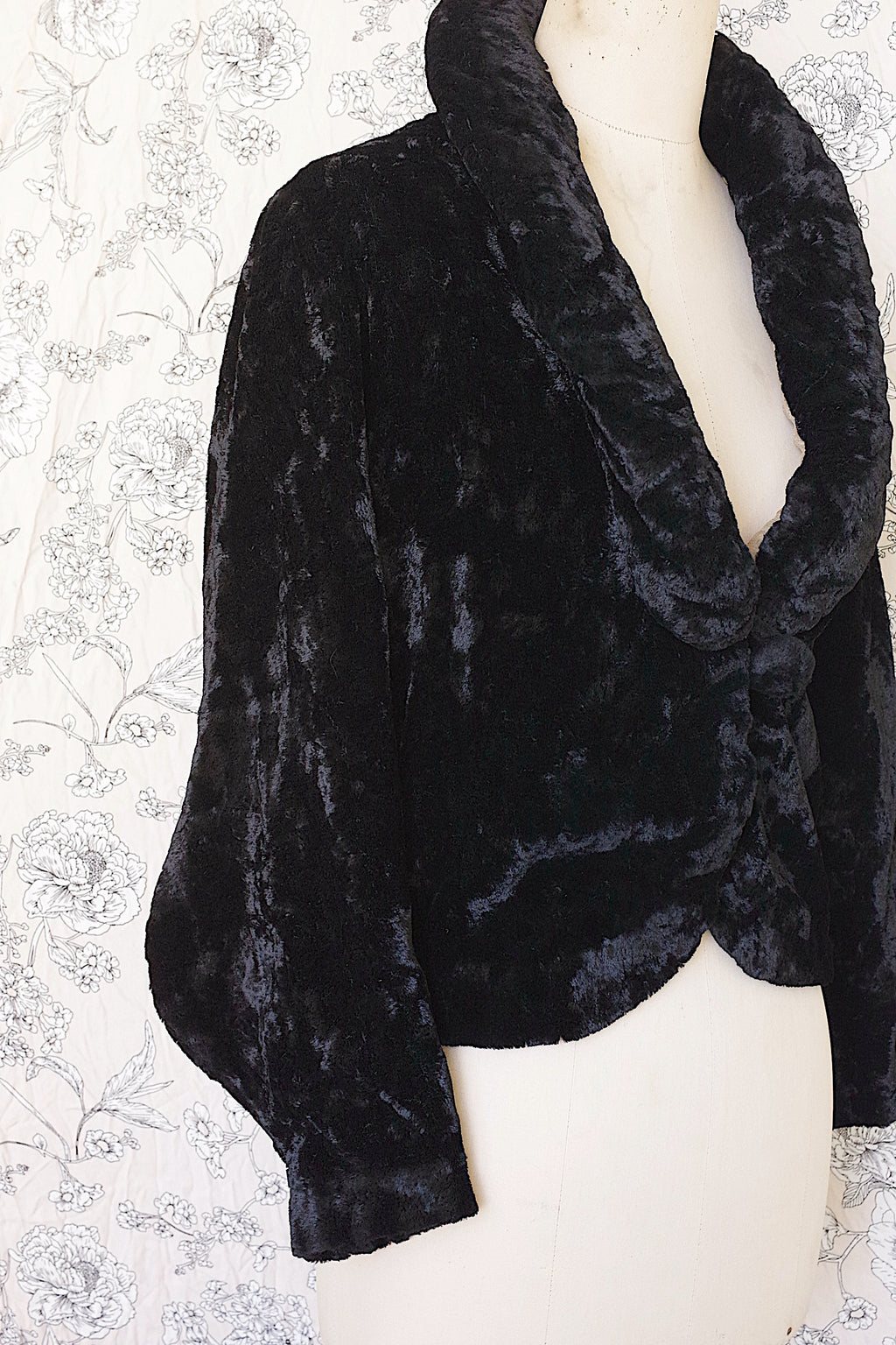 アンティークジャケット vêtement antique 黒 1 2