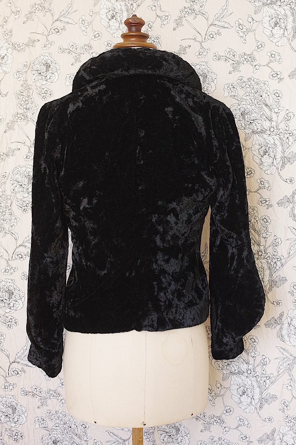 アンティークジャケット vêtement antique 黒 1 9