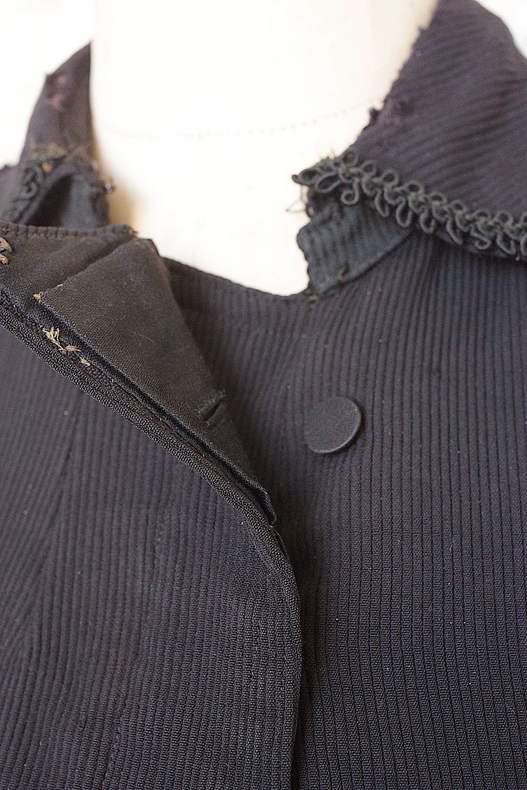 アンティークジャケット vêtement antique 黒 2 10