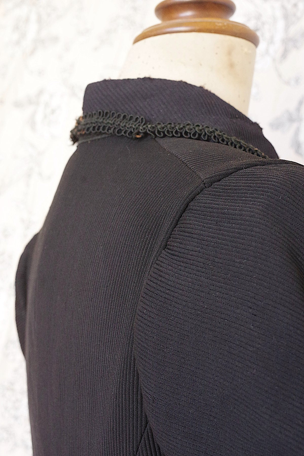 アンティークジャケット vêtement antique 黒 2 5
