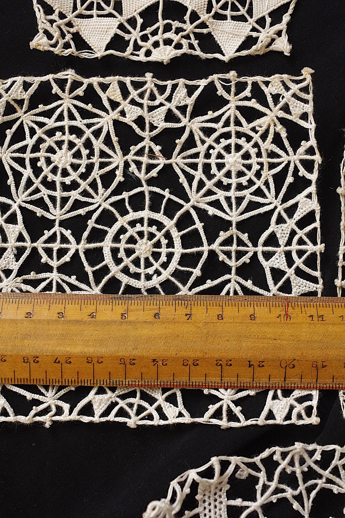 アンティークレース dentelle ancienne モチーフ11pieces 2