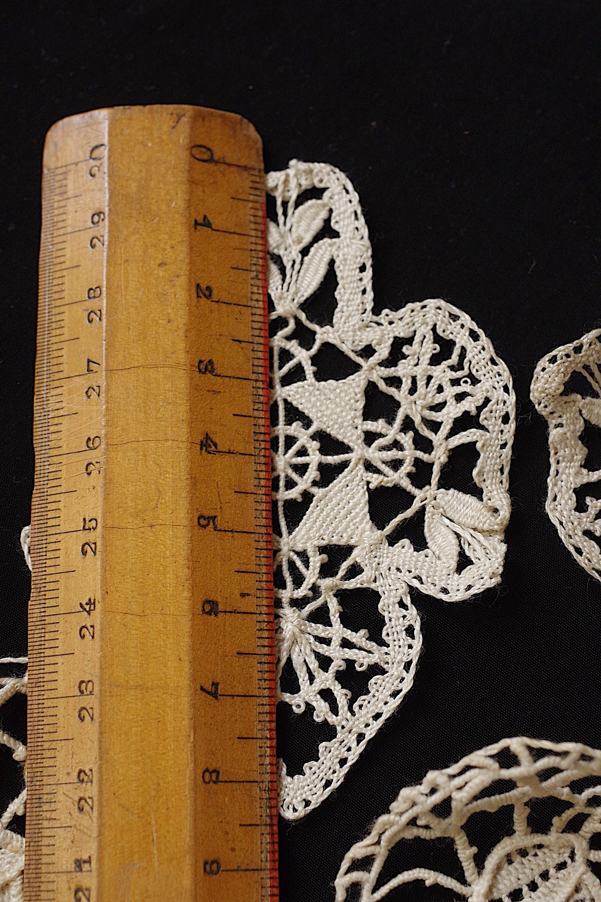 アンティークレース dentelle ancienne モチーフ5pieces 人物像 8