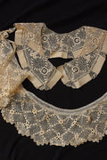 アンティークレース dentelle ancienne クロシェ 襟