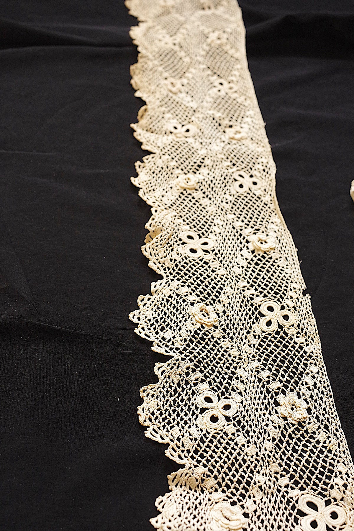 アンティークレース dentelle ancienne クロシェ 襟 10