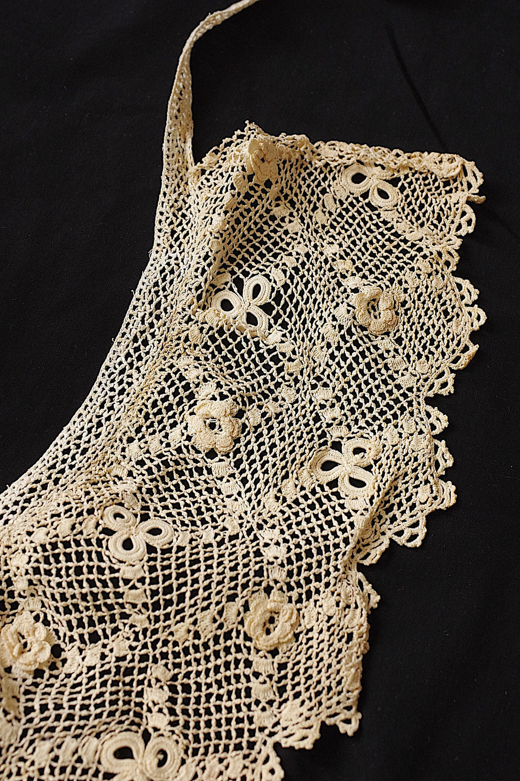 アンティークレース dentelle ancienne クロシェ 襟 7
