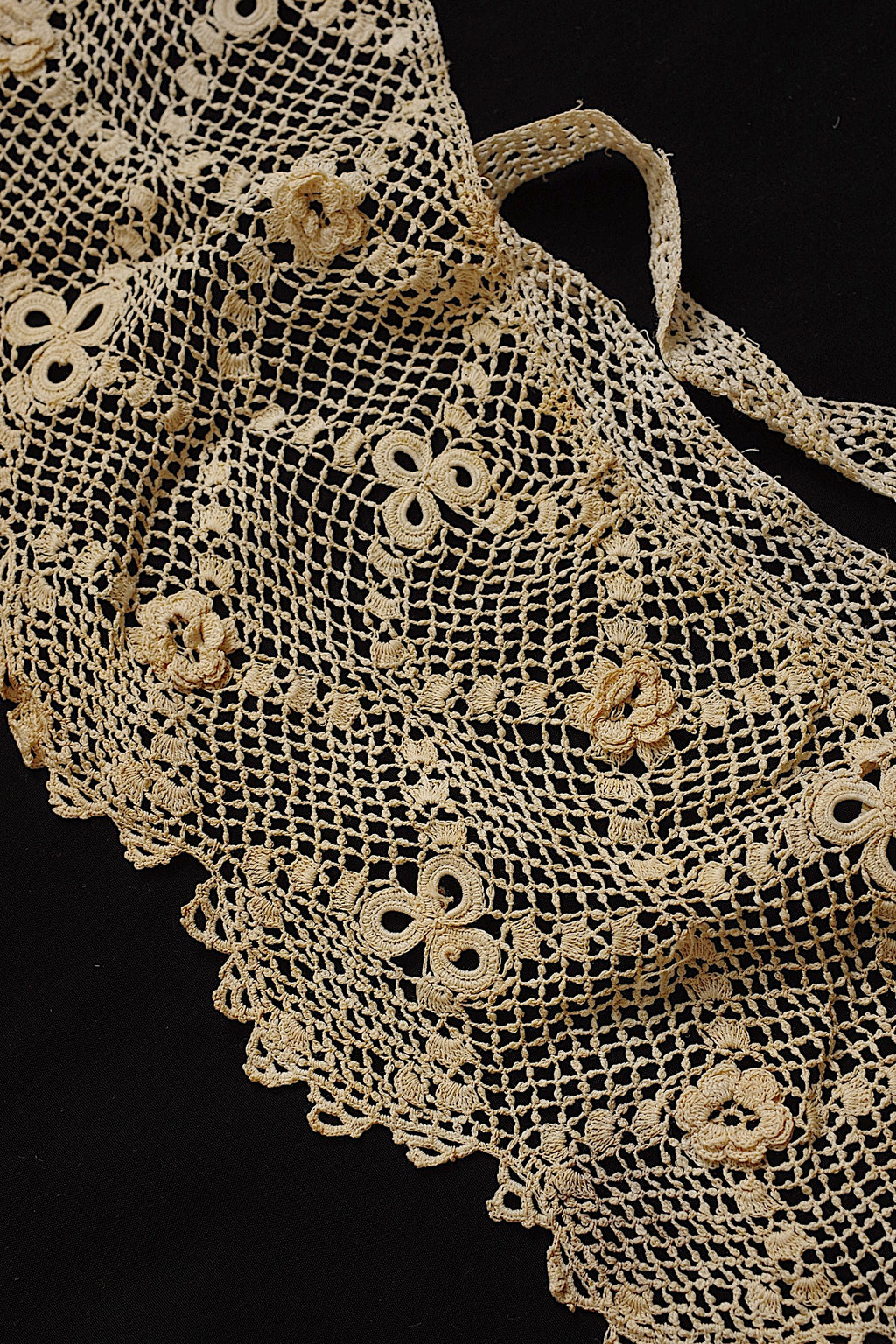 アンティークレース dentelle ancienne クロシェ 襟 8