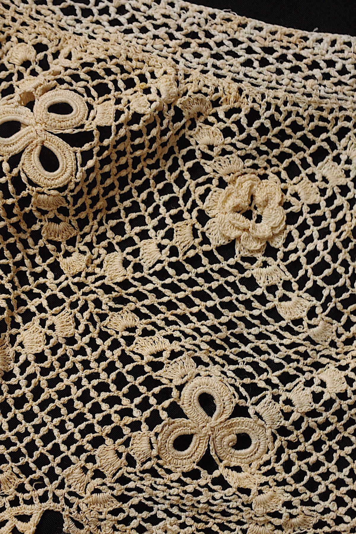 アンティークレース dentelle ancienne クロシェ 襟 9