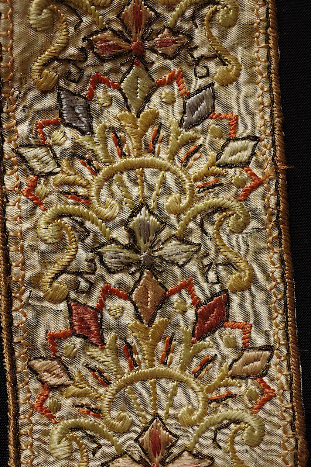 アンティークリボン ruban ancien 刺繍 2