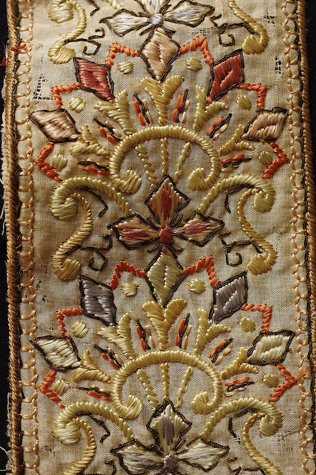 アンティークリボン ruban ancien 刺繍 3