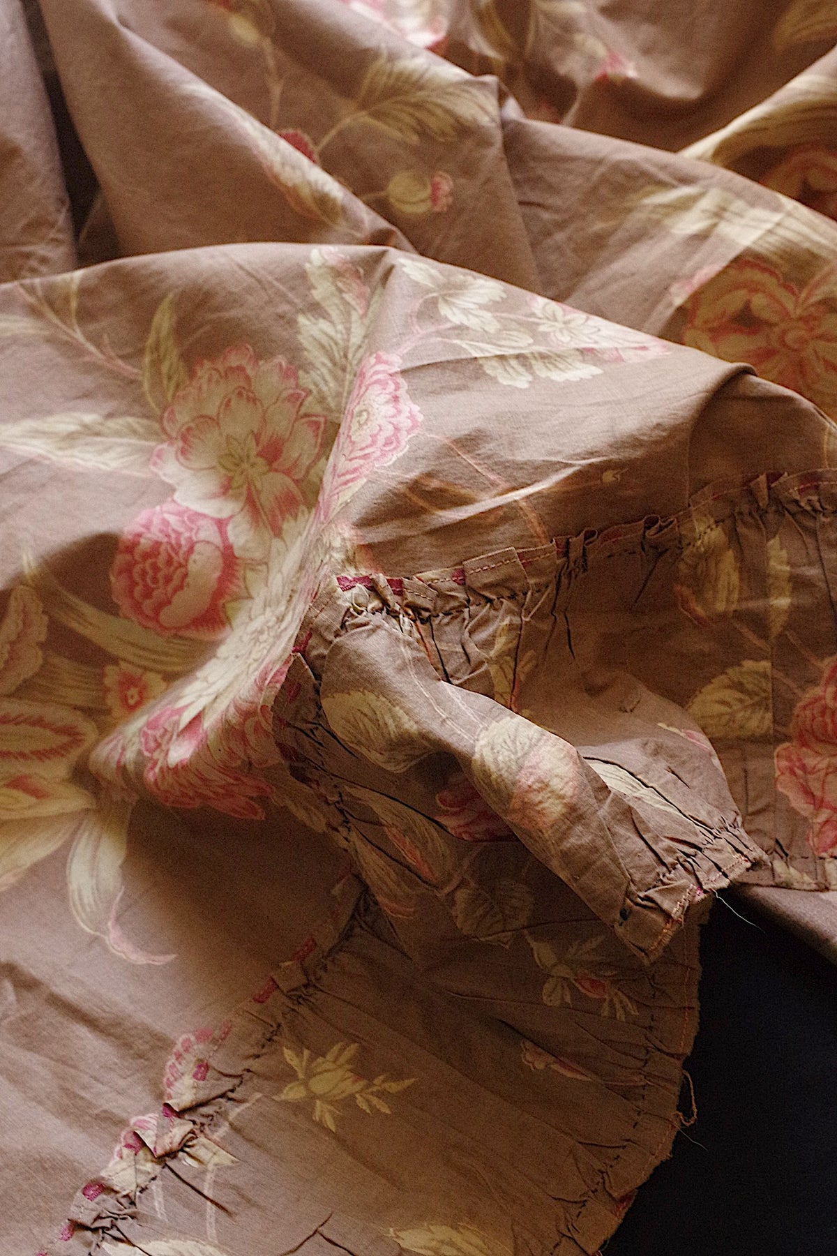 アンティーク生地 tissu ancien Chintz 14