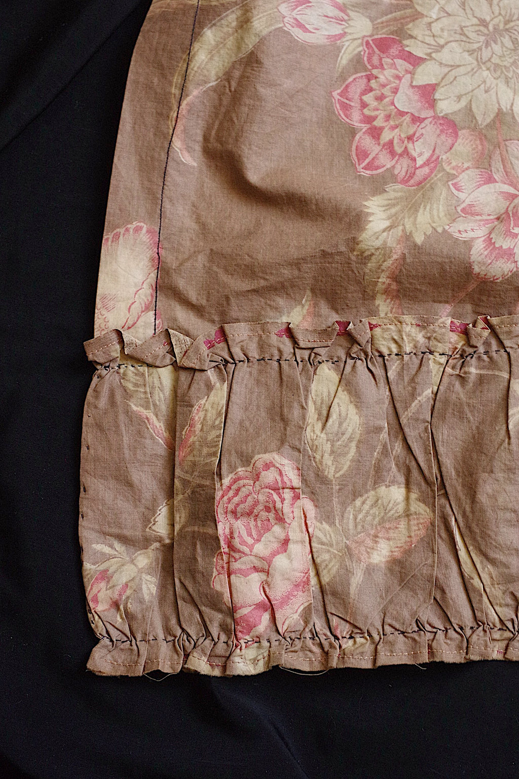 アンティーク生地 tissu ancien Chintz 15