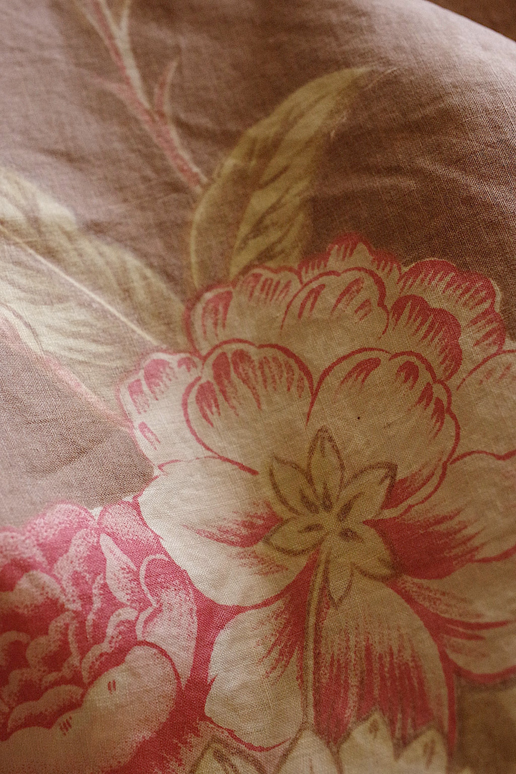 アンティーク生地 tissu ancien Chintz 17