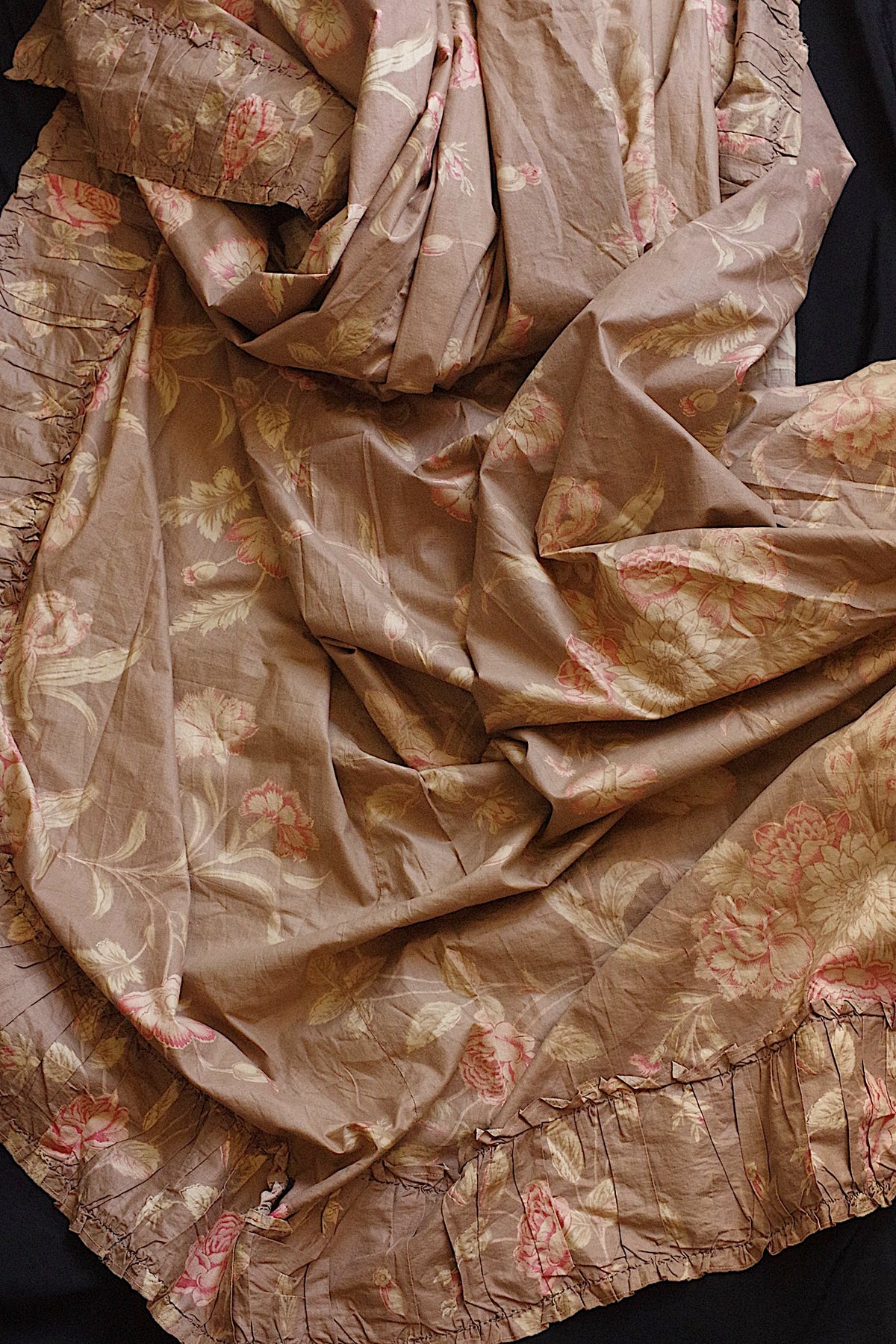 アンティーク生地 tissu ancien Chintz 4