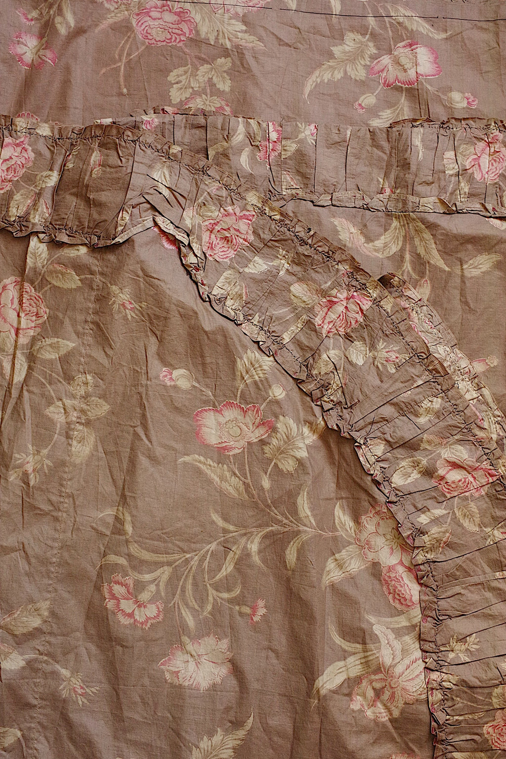 アンティーク生地 tissu ancien Chintz 20