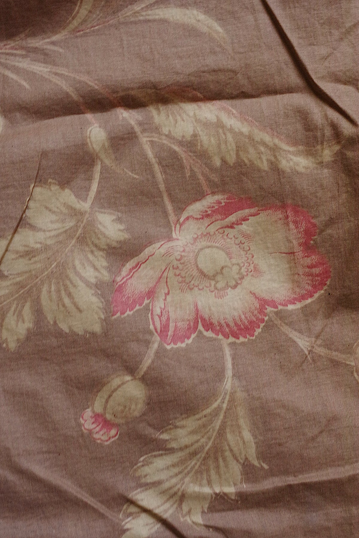 アンティーク生地 tissu ancien Chintz 5