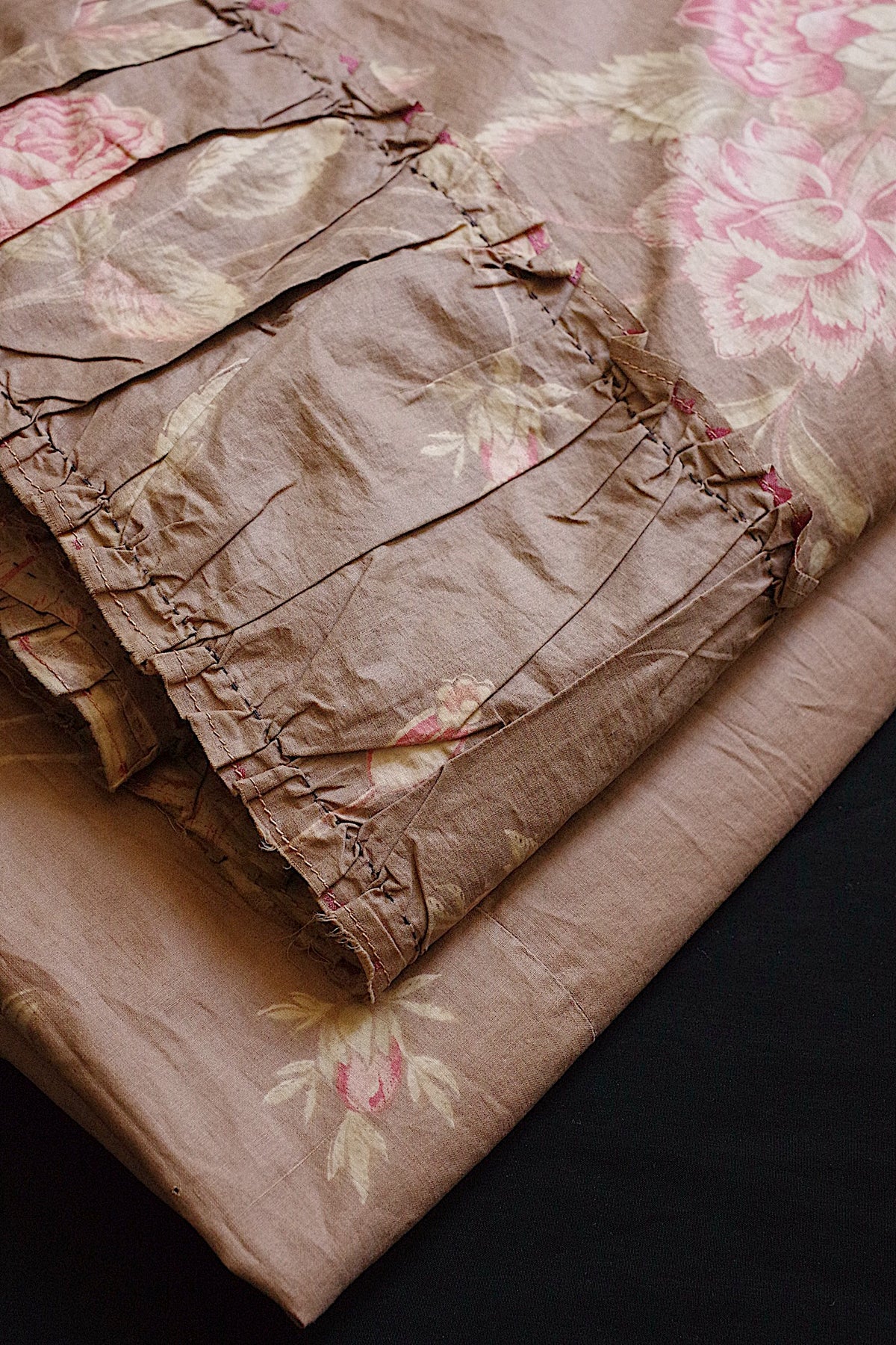 アンティーク生地 tissu ancien Chintz 3