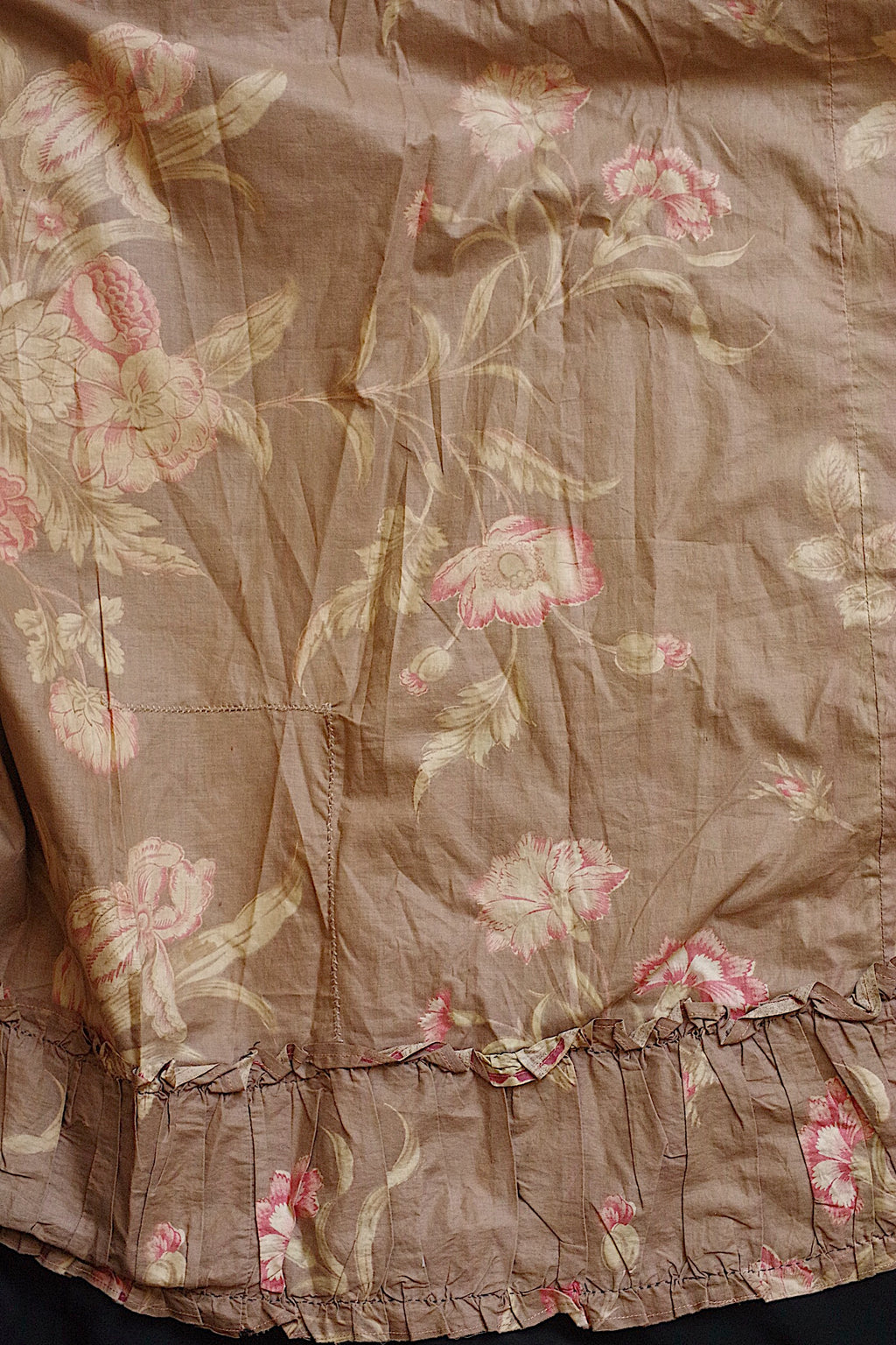 アンティーク生地 tissu ancien Chintz 9