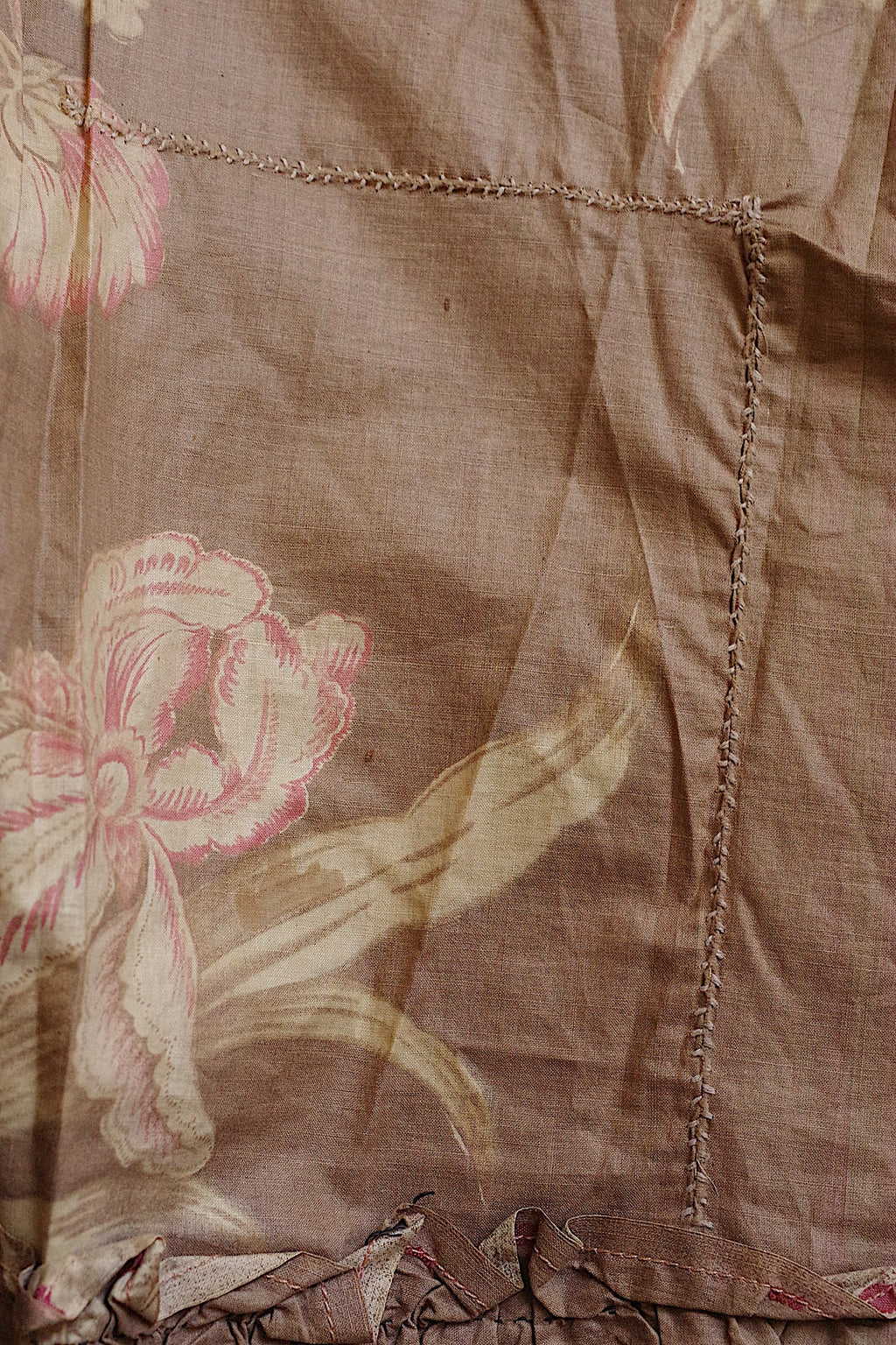 アンティーク生地 tissu ancien Chintz 11