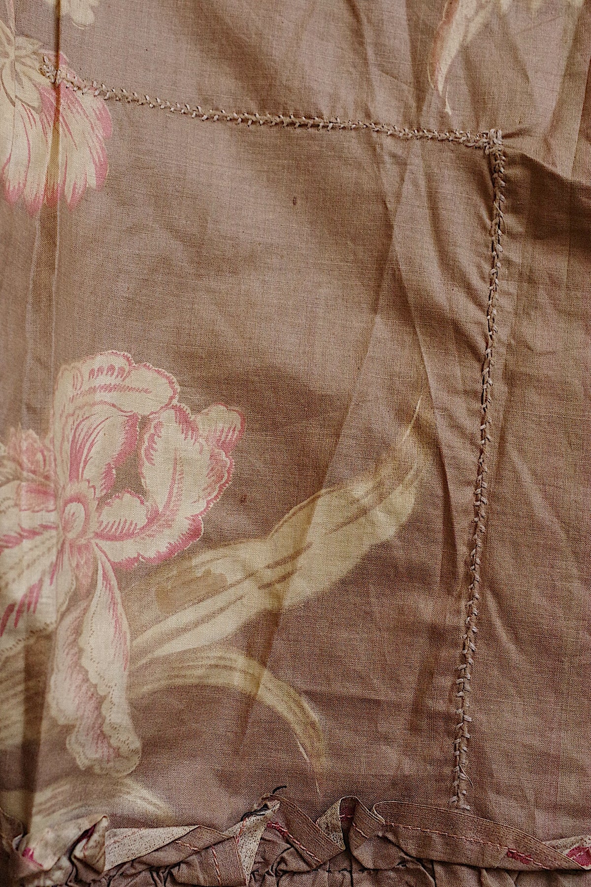 アンティーク生地 tissu ancien Chintz 11