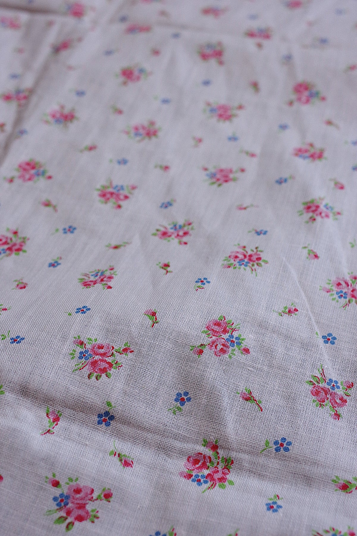 ヴィンテージ生地 tissu vintage 小花 3