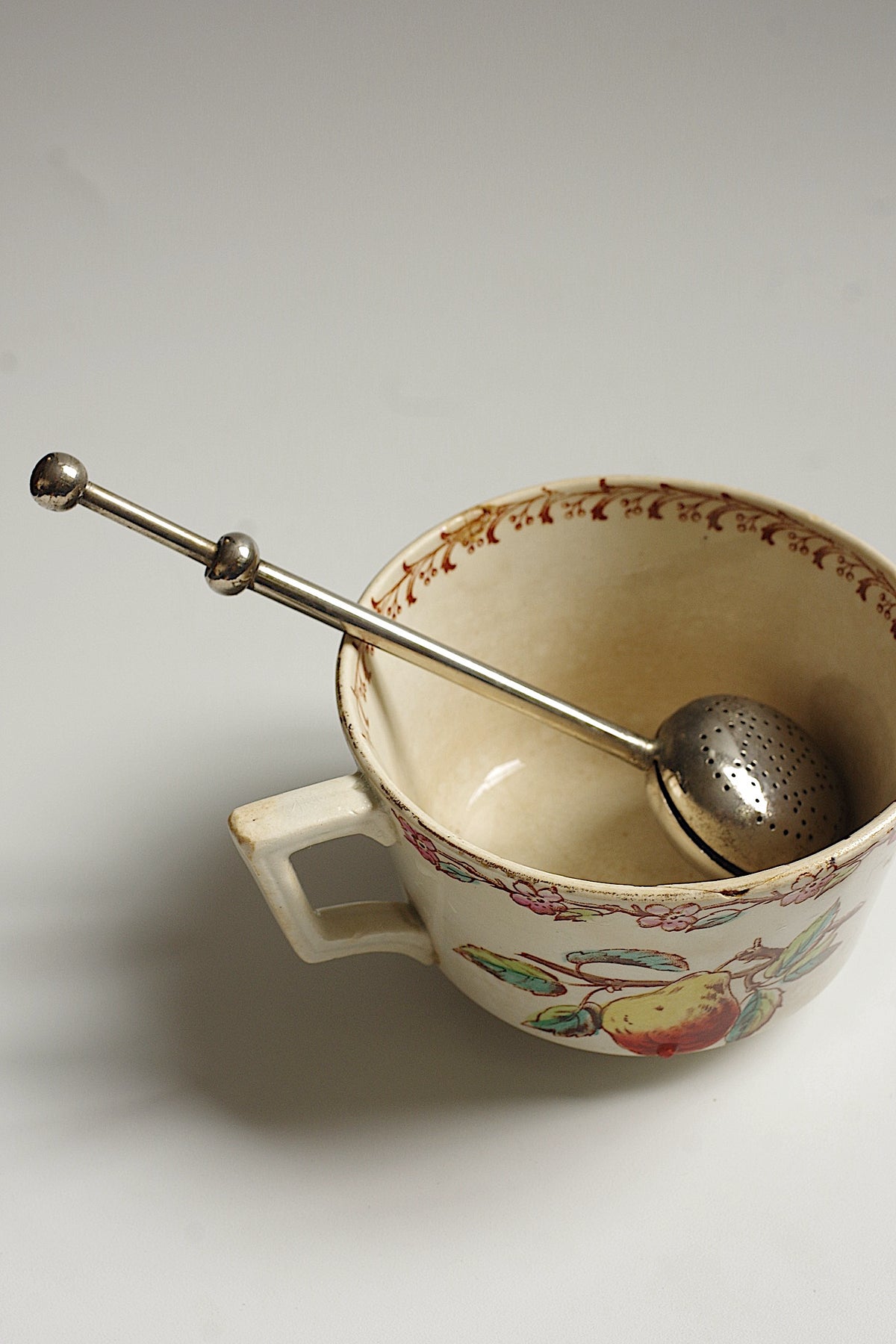 アンティークお茶こし infuseur à thé ancien 9