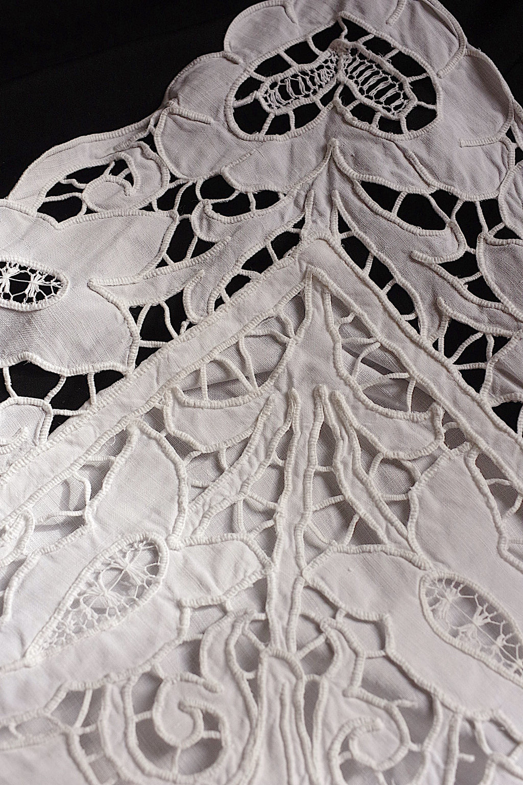 アンティーククッションカバー linge de maison ancienne 1 7