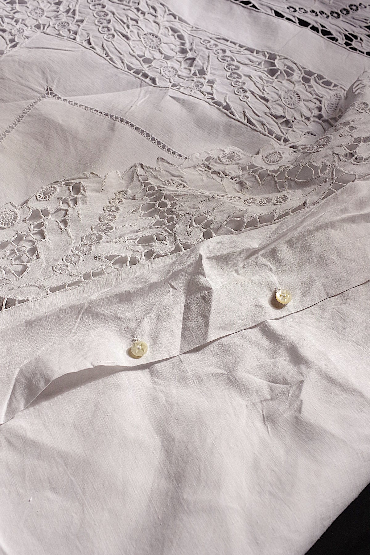 アンティーククッションカバー linge de maison ancienne 2 14