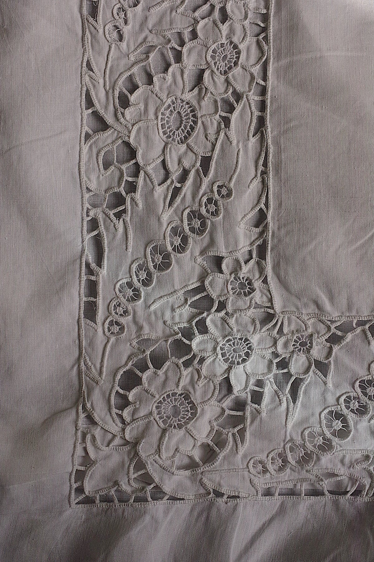 アンティーククッションカバー linge de maison ancienne 2 4