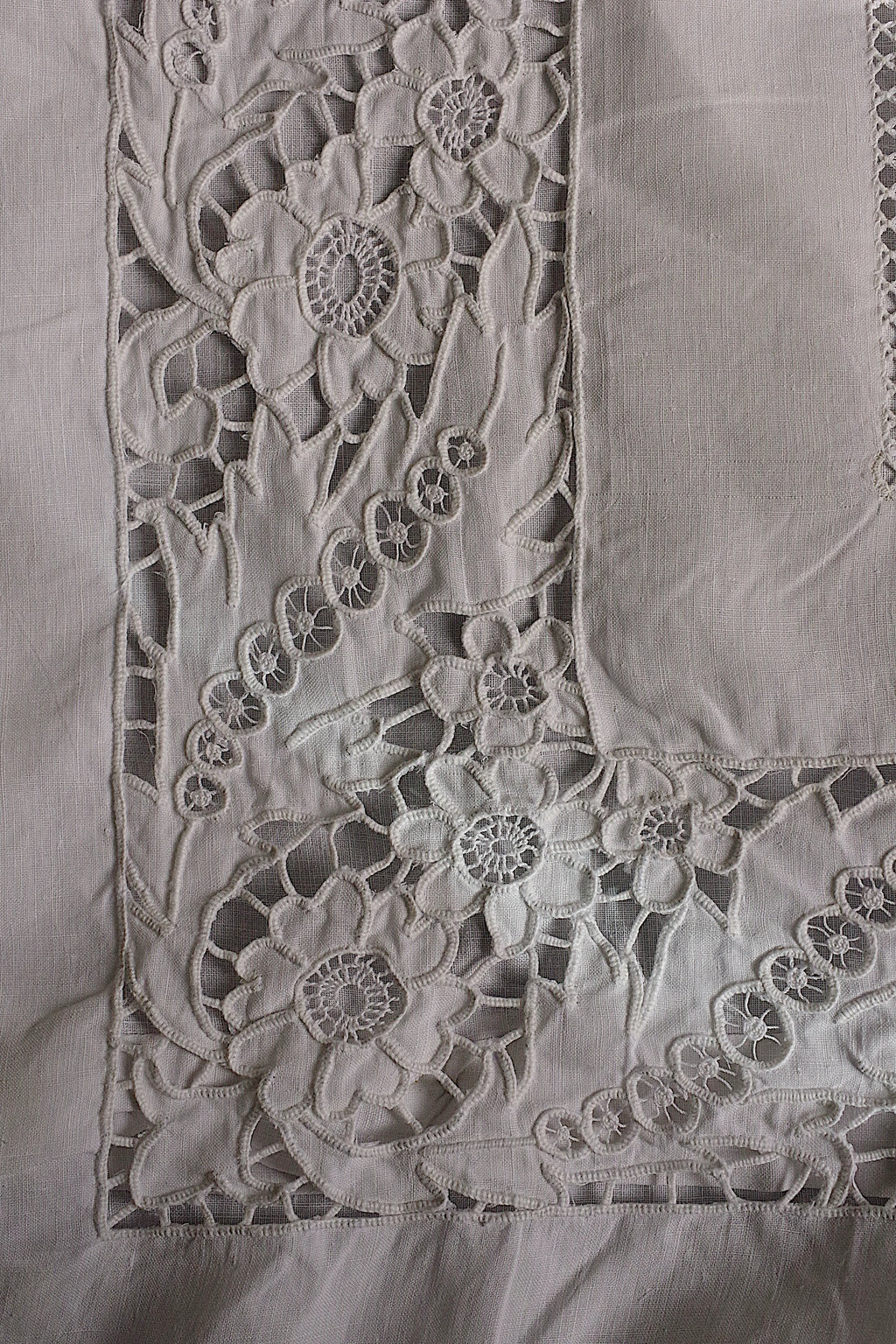 アンティーククッションカバー linge de maison ancienne 2 5