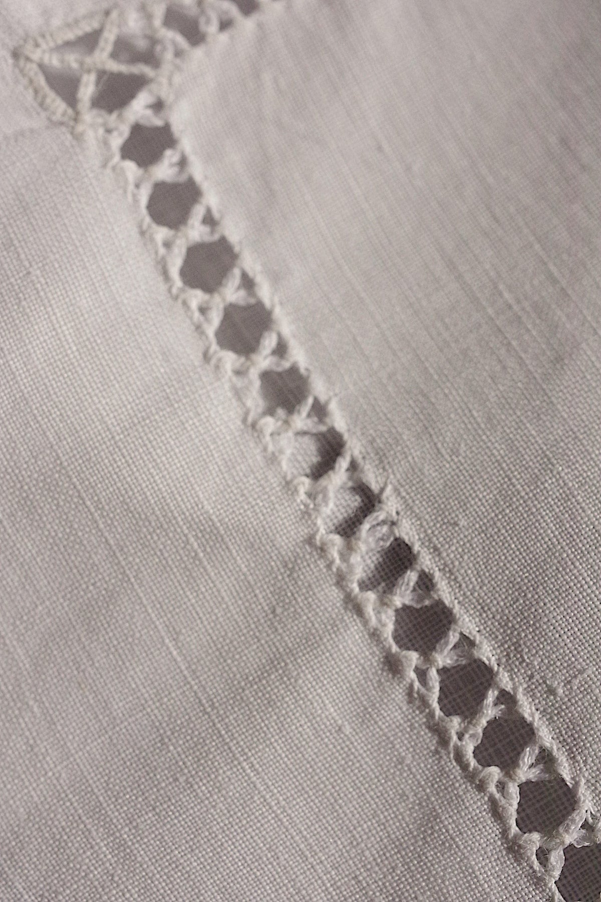 アンティーククッションカバー linge de maison ancienne 2 8
