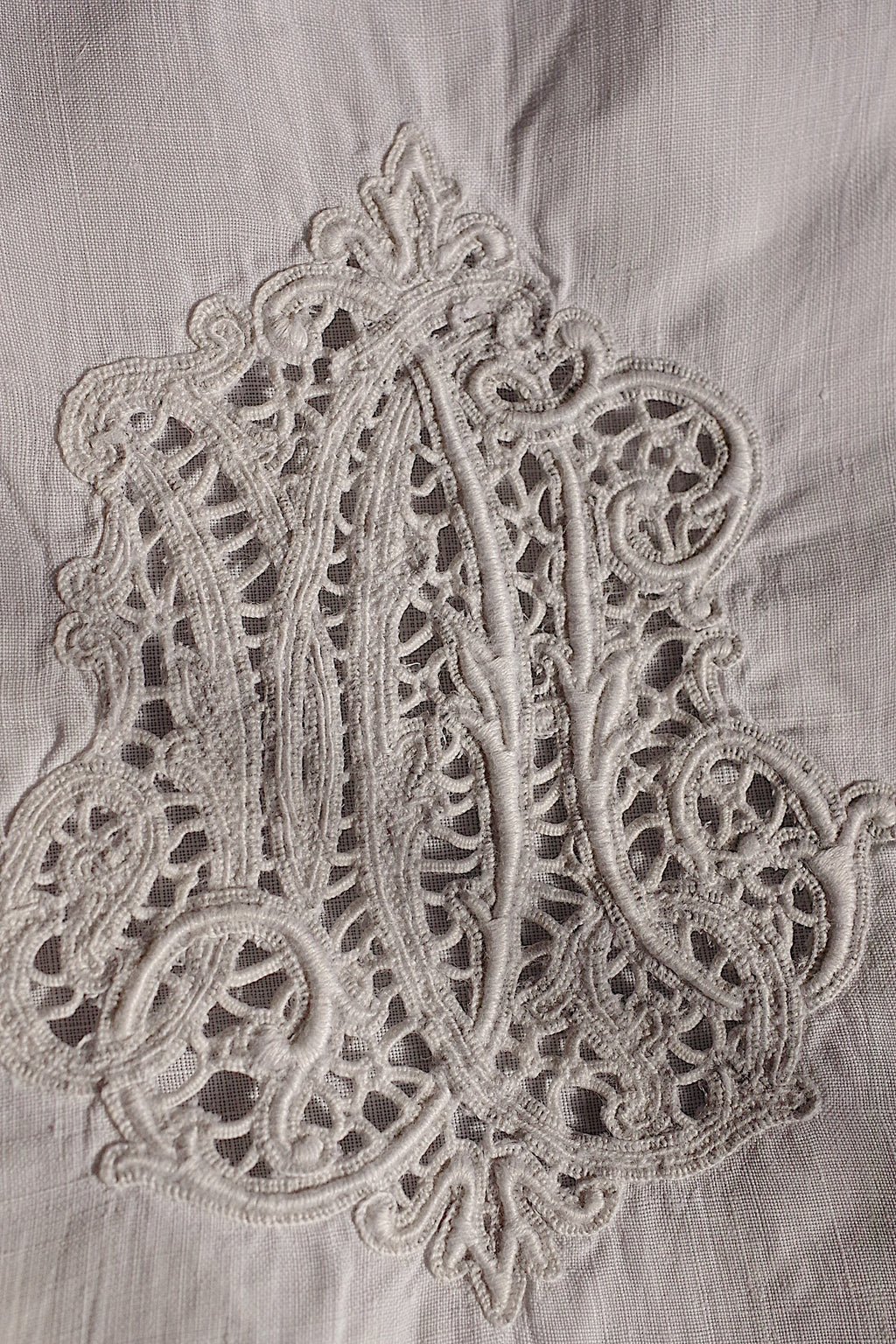 アンティーククッションカバー linge de maison ancienne 2 9