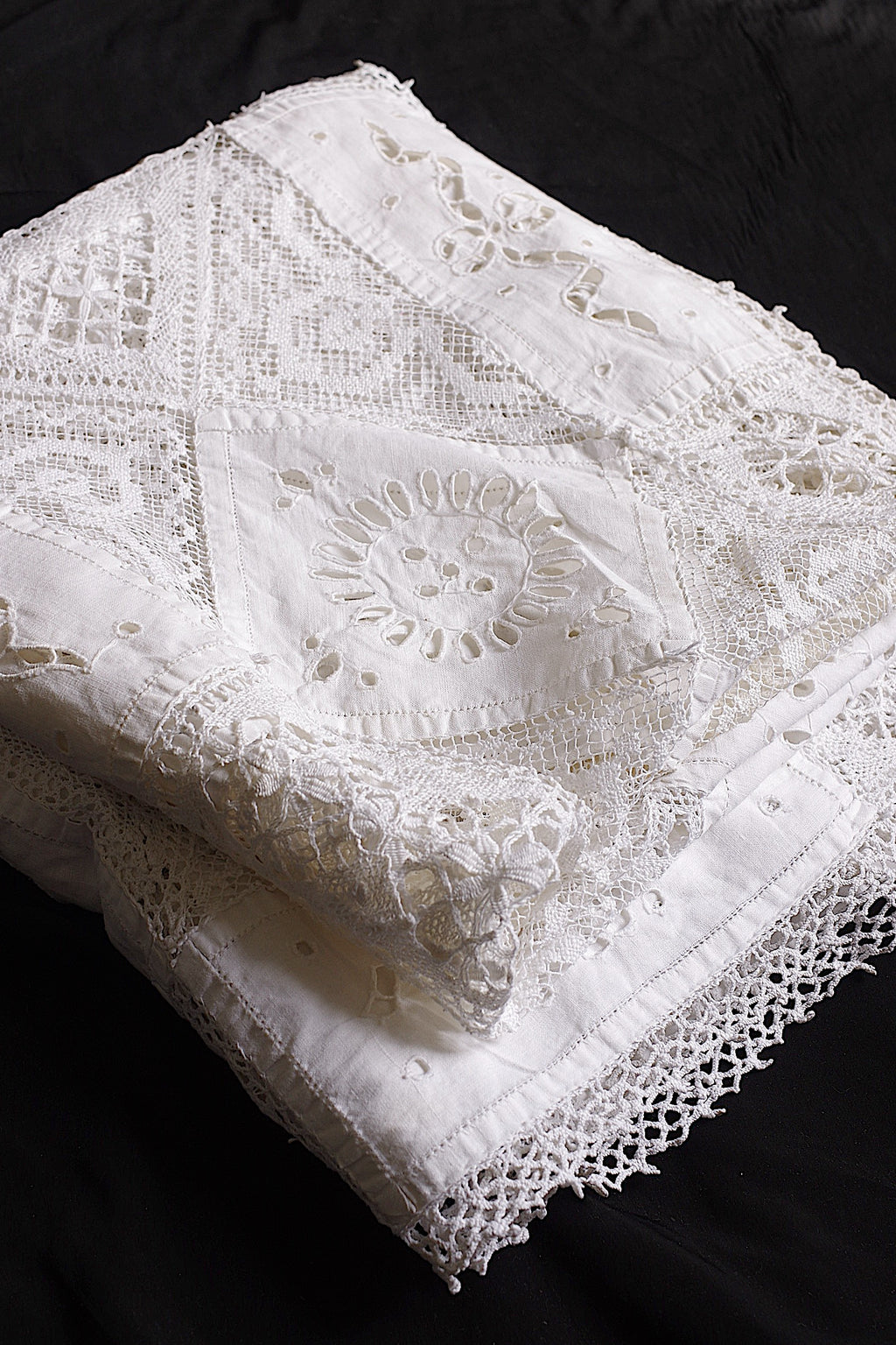 アンティーククロス linge de maison ancienne 大きめ 3