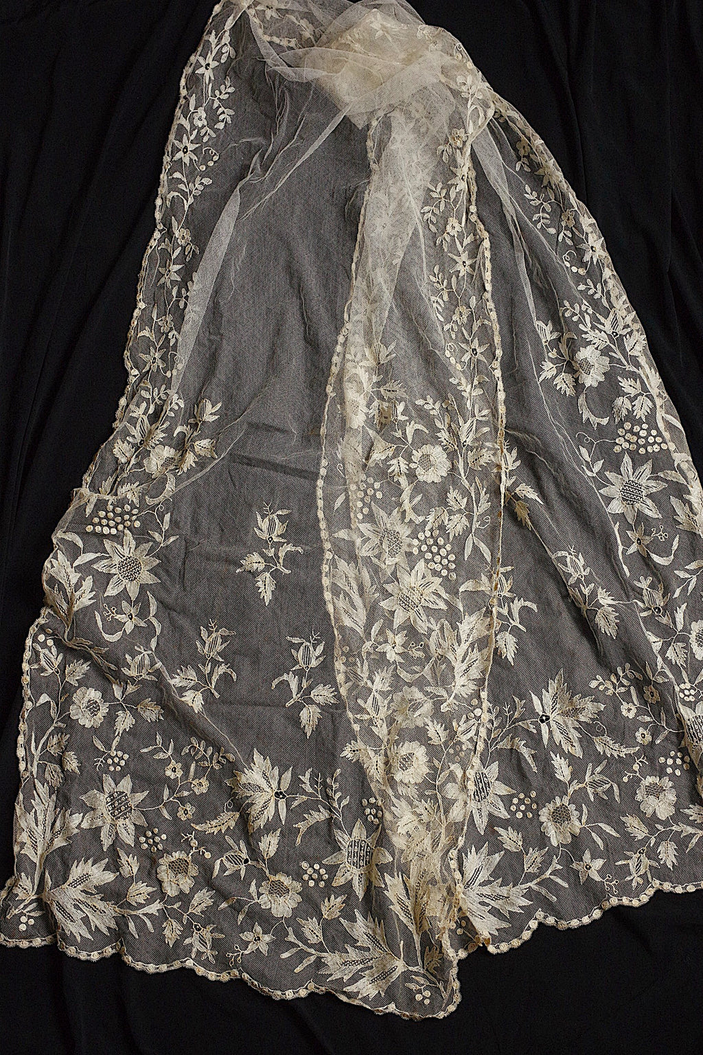 アンティークレース dentelle ancienne ベール