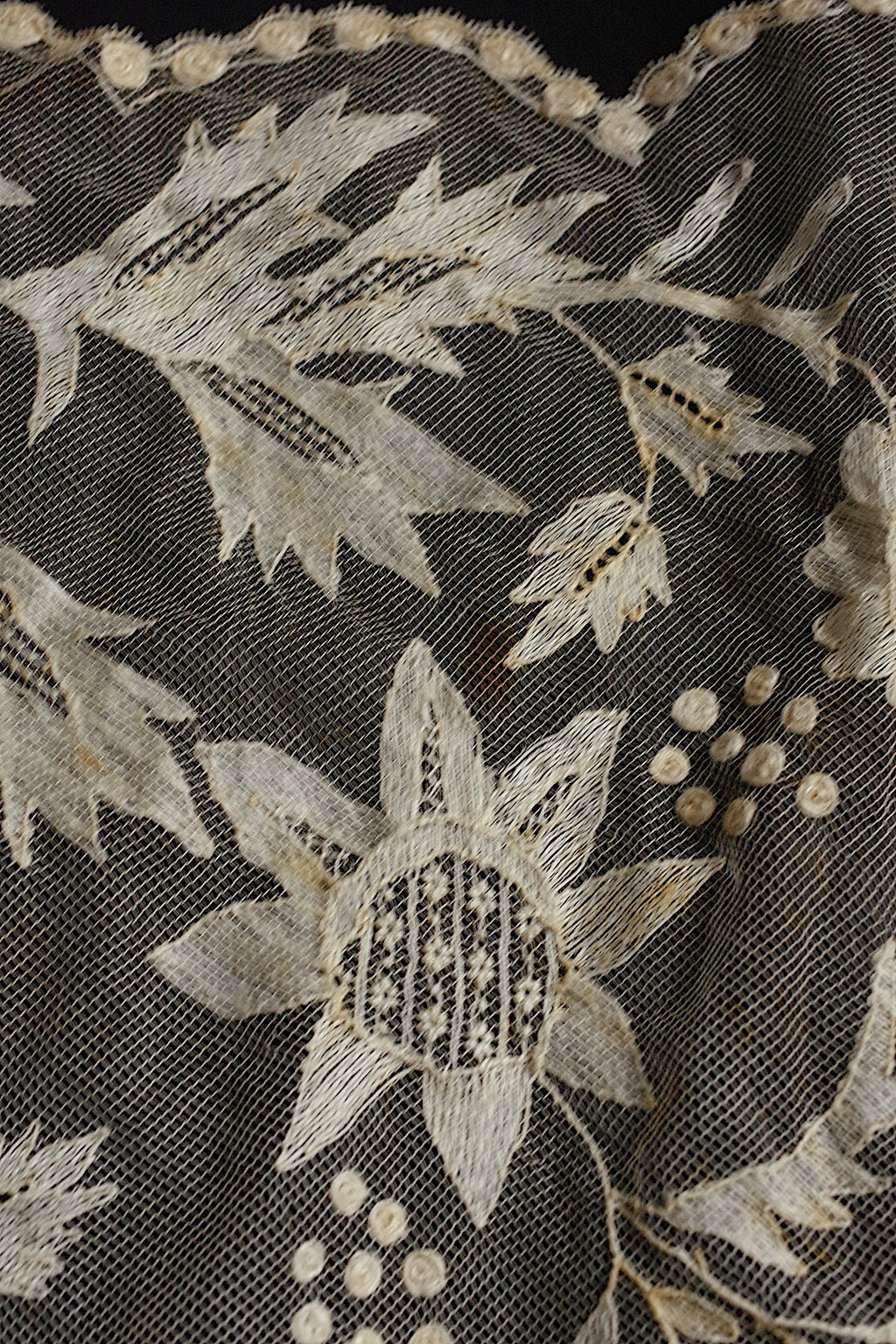 アンティークレース dentelle ancienne ベール 14