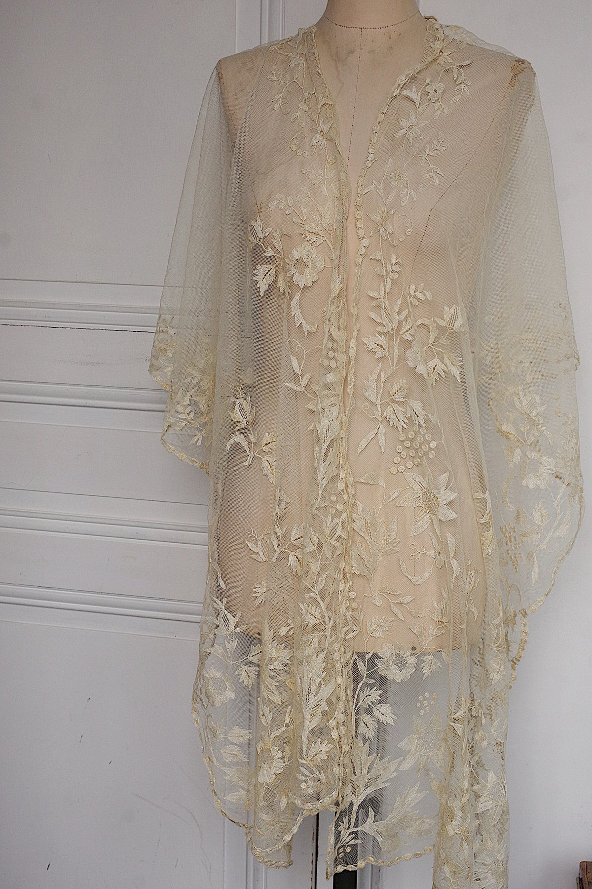 アンティークレース dentelle ancienne ベール 15