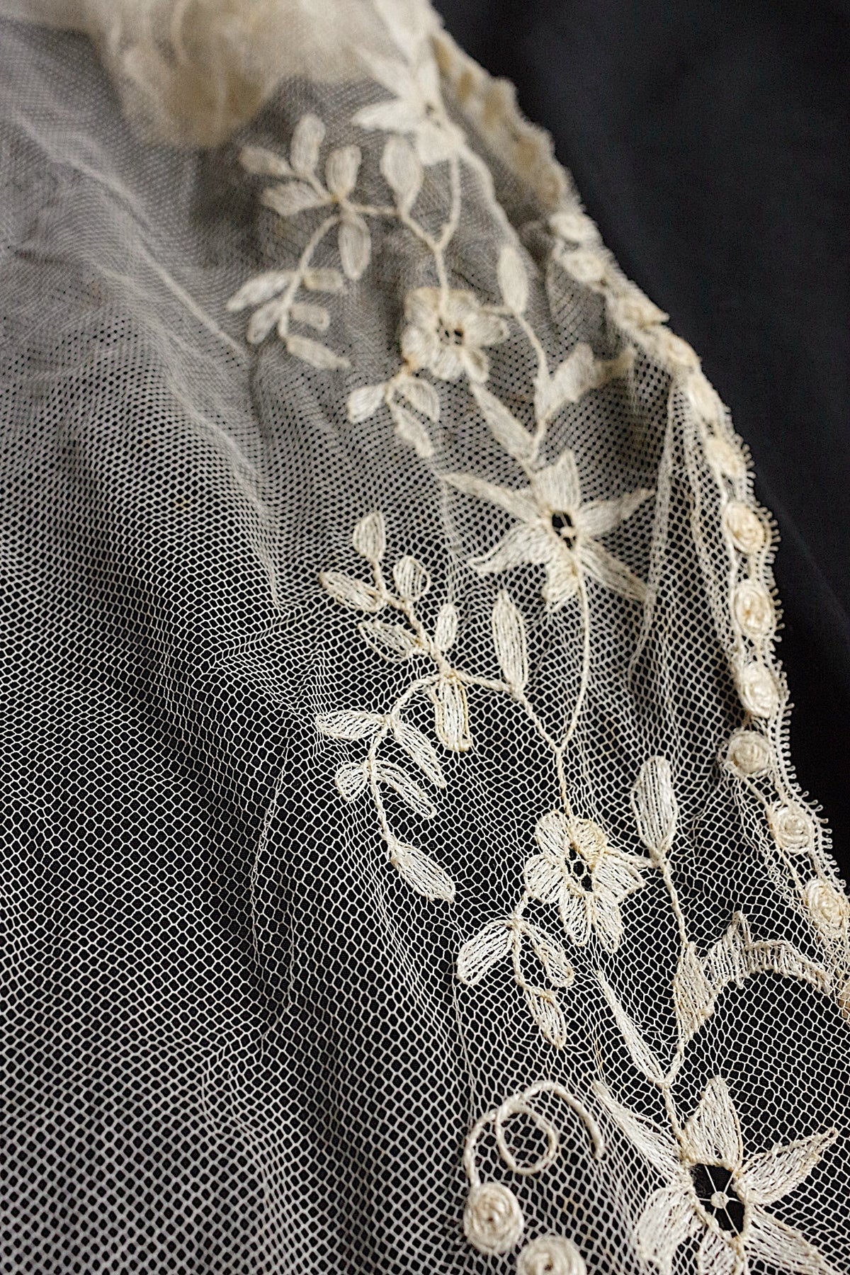 アンティークレース dentelle ancienne ベール 10