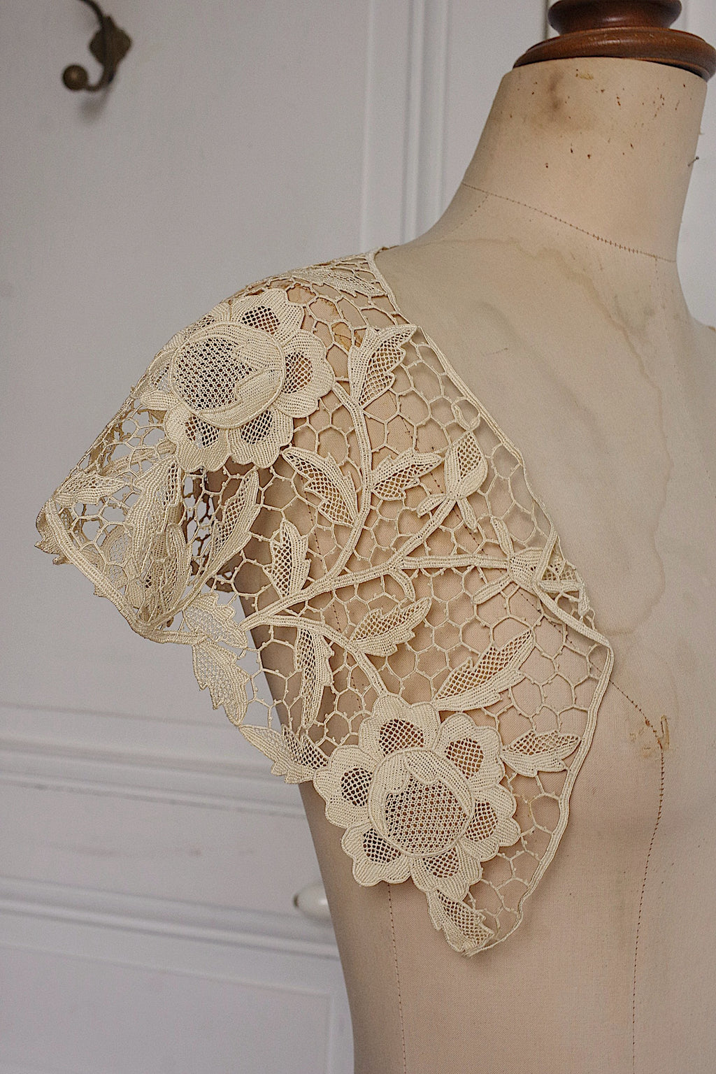 アンティークレース dentelle ancienne 襟 12