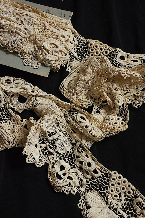 アンティークレース dentelle ancienne アイリッシュクロシェレース 455cm