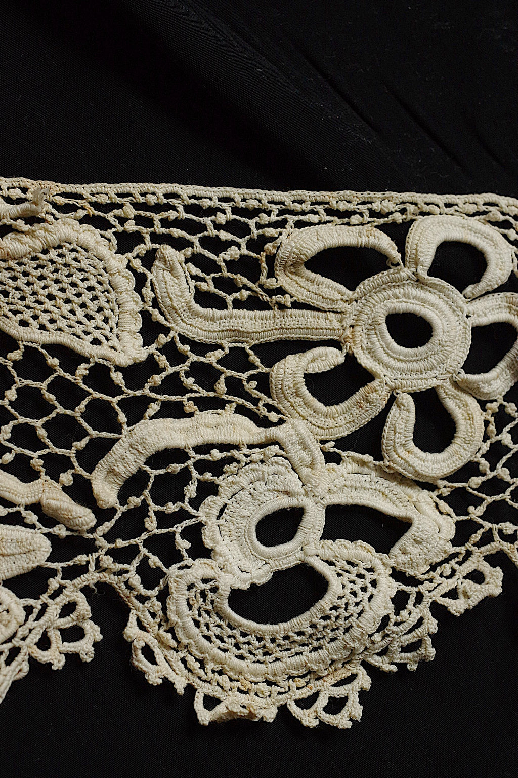 アンティークレース dentelle ancienne アイリッシュクロシェレース 455cm 2