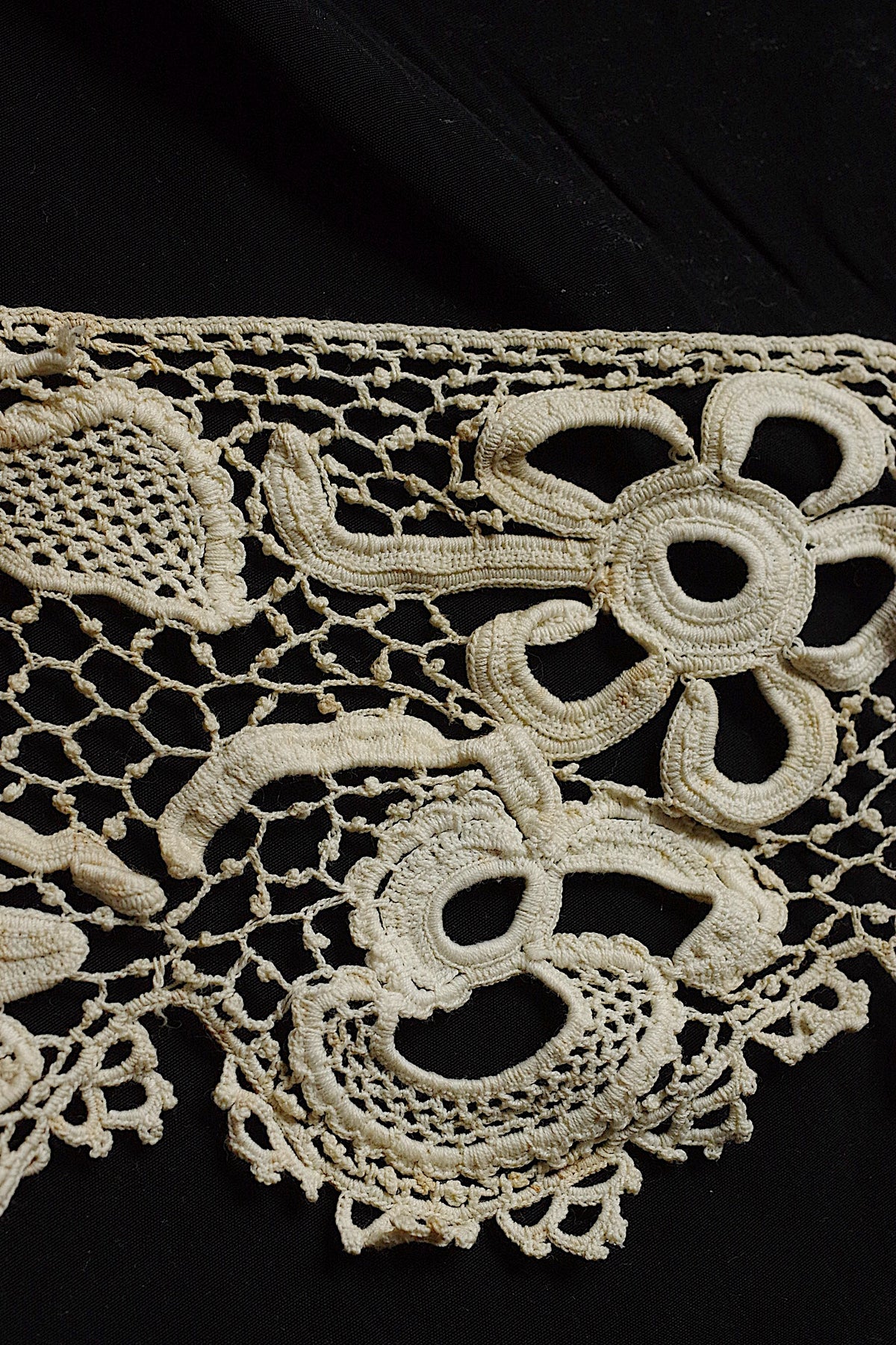 アンティークレース dentelle ancienne アイリッシュクロシェレース 455cm 2
