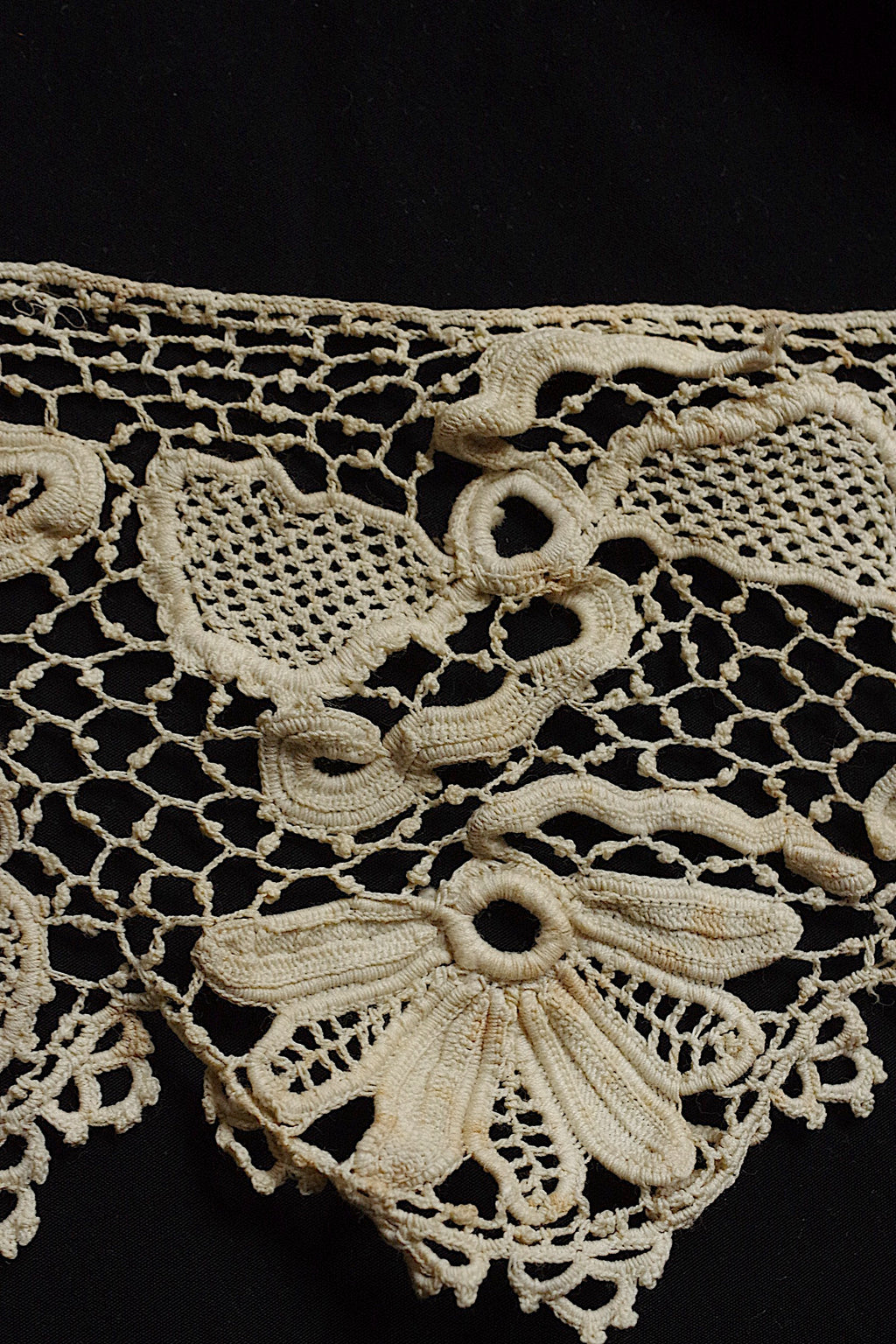 アンティークレース dentelle ancienne アイリッシュクロシェレース 455cm 3