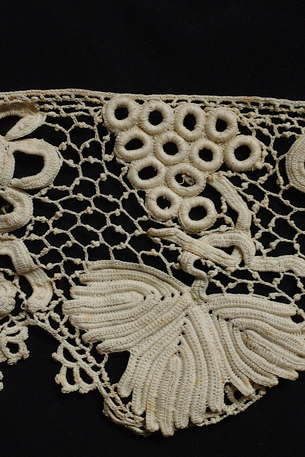 アンティークレース dentelle ancienne アイリッシュクロシェレース 455cm 5