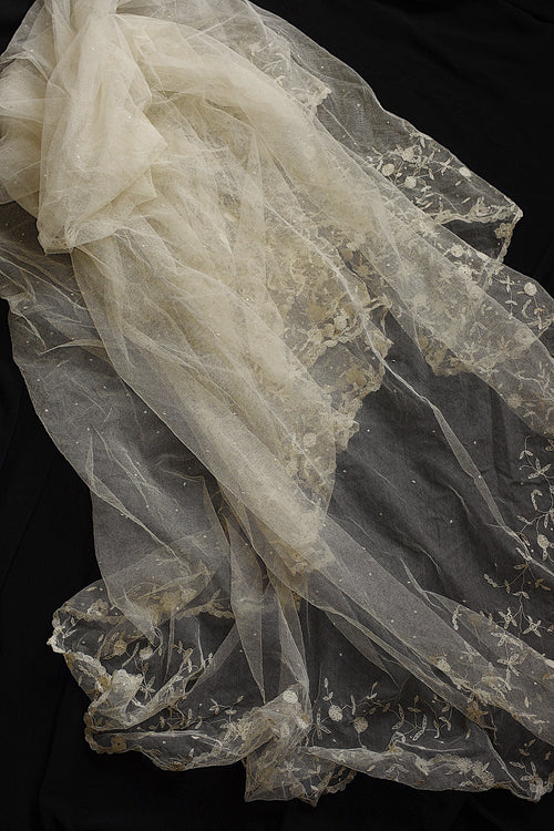 アンティークレース dentelle ancienne 大きなベール