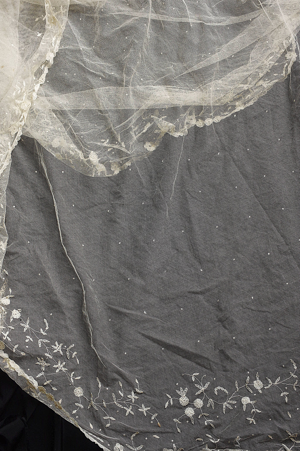 アンティークレース dentelle ancienne 大きなベール 4