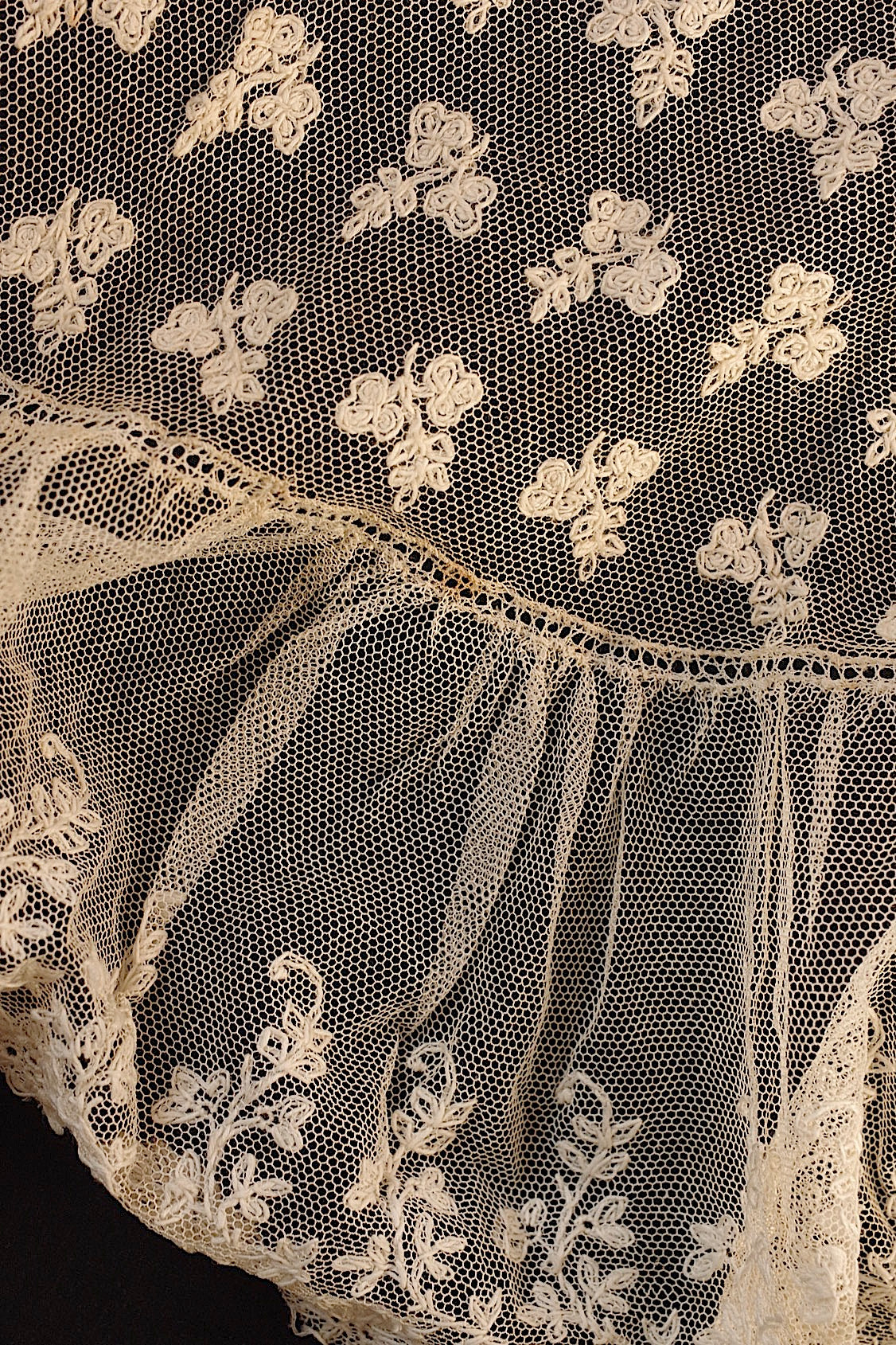 アンティークレース antique dentelle アンティークレース ケープ .FR A Ll'EPOQUE