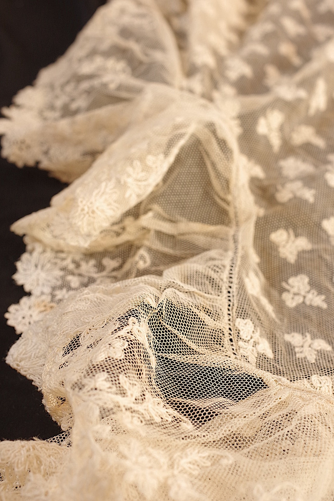 アンティークレース antique dentelle アンティークレース ケープ .FR A Ll'EPOQUE