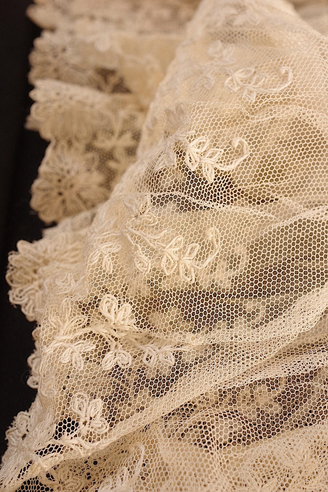 アンティークレース antique dentelle アンティークレース ケープ .FR A Ll'EPOQUE