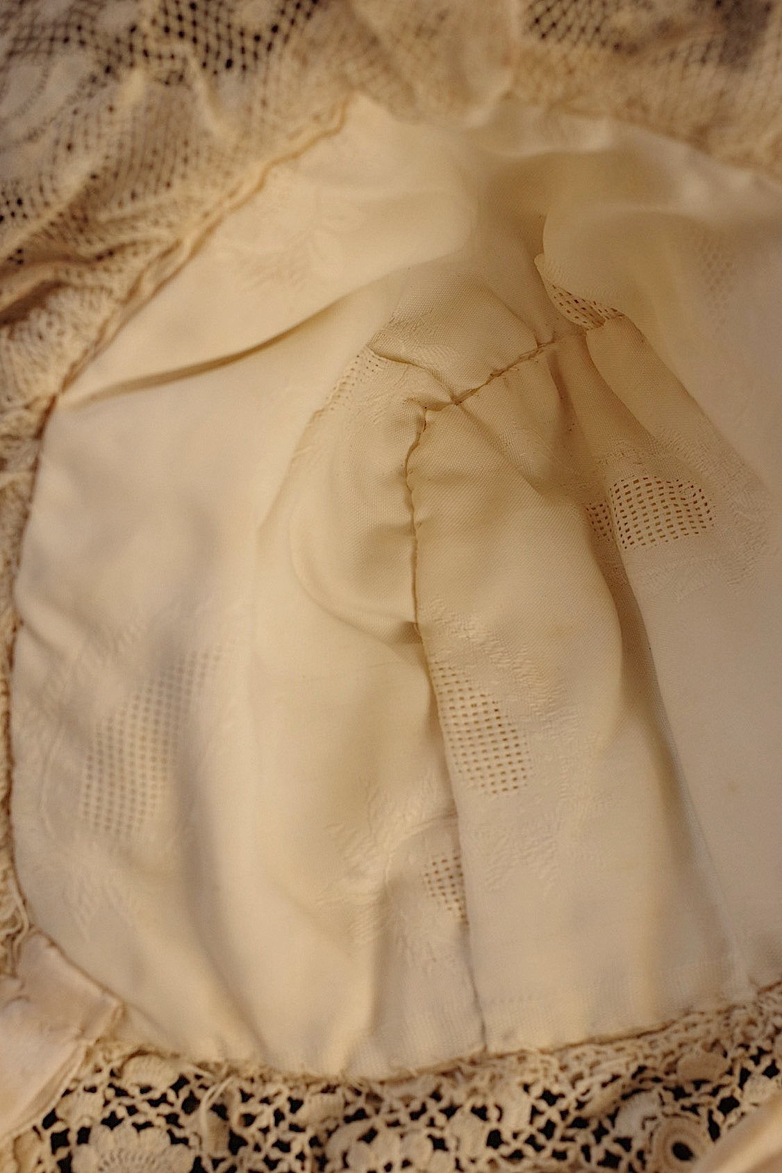 アンティークレース antique dentelle アンティークレース bonnet 2つ .FR A Ll'EPOQUE