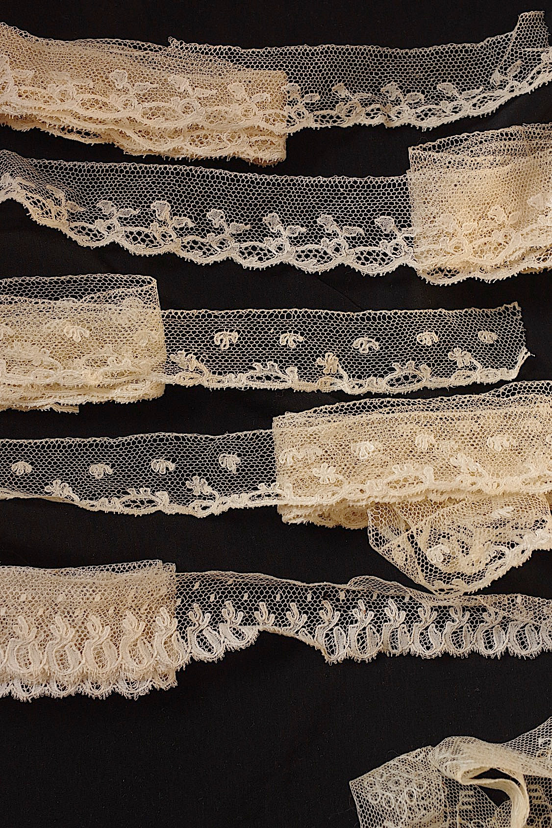 アンティークレース　antique dentelle レース　5本 .FR A Ll'EPOQUE